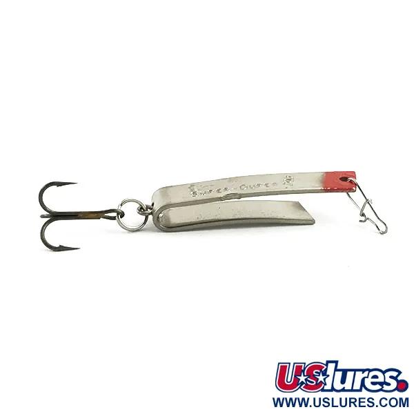 South Bend Super-Duper 503, нікель/червоний, 4,3 г, блесна коливалка (колебалка) #5950
