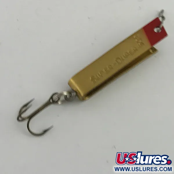 South Bend Super-Duper 502, золото/червоний, 2,5 г, блесна коливалка (колебалка) #5952