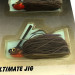  DUH Ultimate Jig джиг-незачіпляйка UV (світиться в ультрафіолеті), коричневий/червоний, 12 г, до рибалки #5956