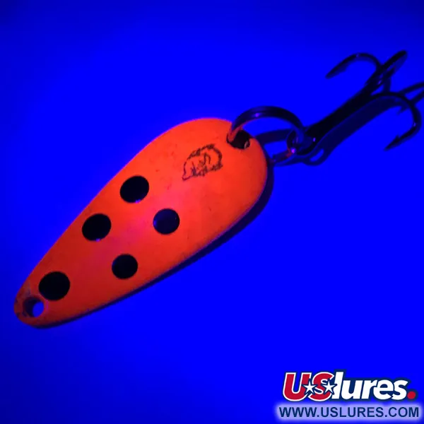 Eppinger Dardevle Lildevle UV (світиться в ультрафіолеті), червоний/чорний/нікель, 3,4 г, блесна коливалка (колебалка) #5963