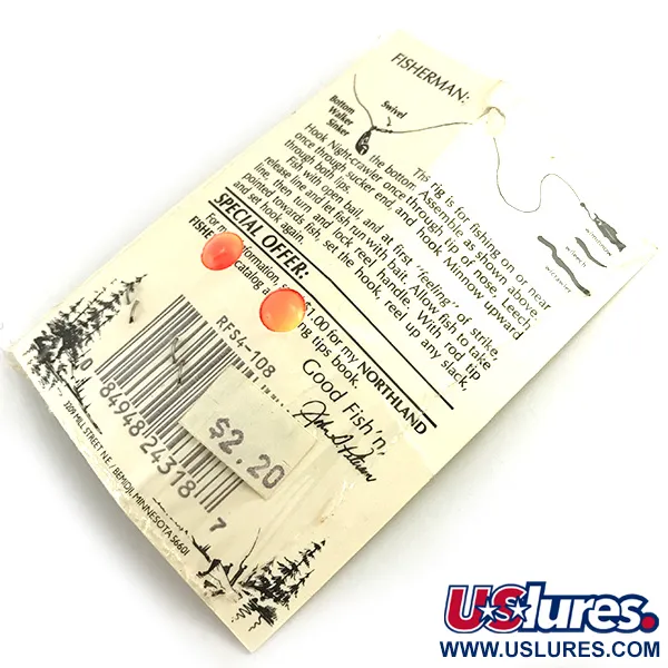 Northland Live Fishing Bait Roach Rig UV (світиться в ультрафіолеті)