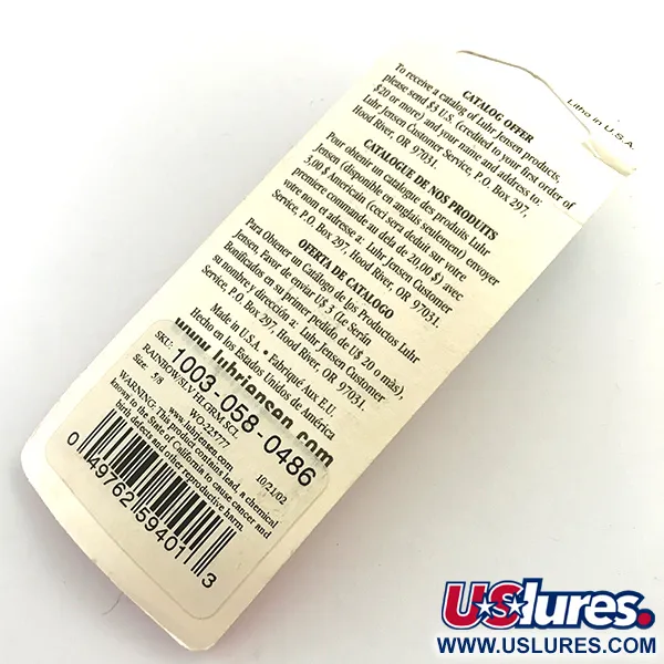 Luhr Jensen Krocodile DIE #4, , 19 г, блесна коливалка (колебалка) #5969