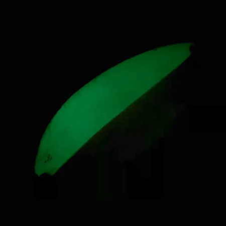 Seneca Little Cleo (Hula Girl, світиться в темряві), білий/помаранчевий/нікель, 14 г, блесна коливалка (колебалка) #5978