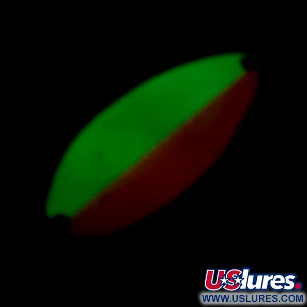 Seneca Little Cleo (Hula Girl, світиться в темряві), білий/помаранчевий/нікель, 18 г, блесна коливалка (колебалка) #5982