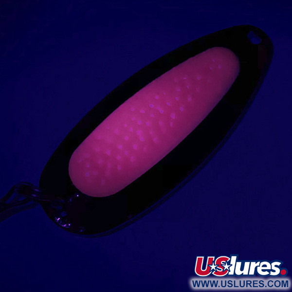  Blue Fox Pixee UV (світиться в ультрафіолеті), золото/рожевий, 14 г, блесна коливалка (колебалка) #5983