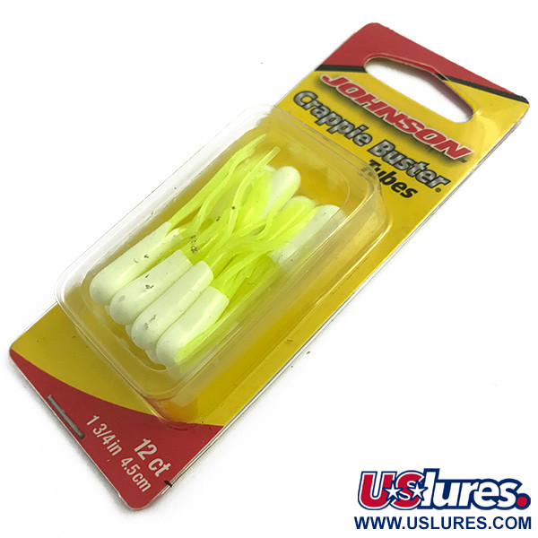 Johnson crappie buster tubes, силікон