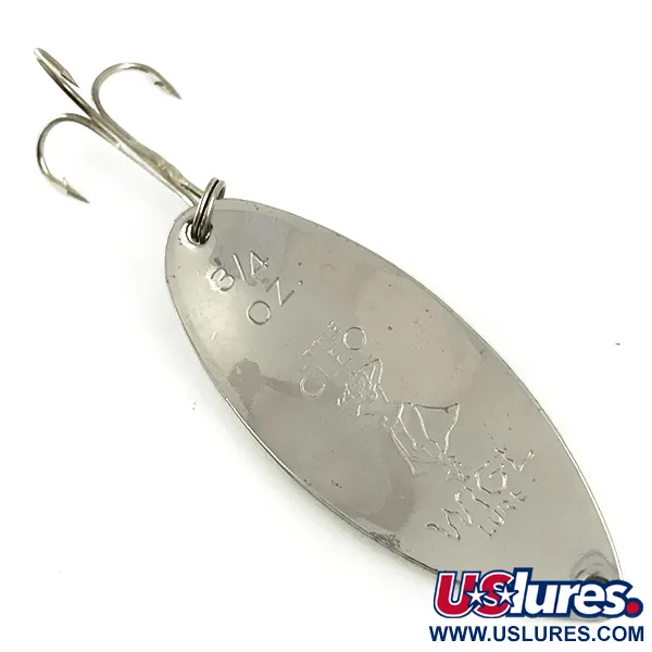 Seneca Little Cleo (Hula Girl, світиться в темряві), білий/зелений/нікель Glow - світиться в темряві, 21 г, блесна коливалка (колебалка) #5999