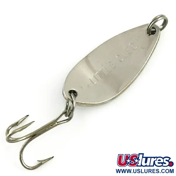 Seneca Little Cleo, нікель/синій, 5 г, блесна коливалка (колебалка) #6002