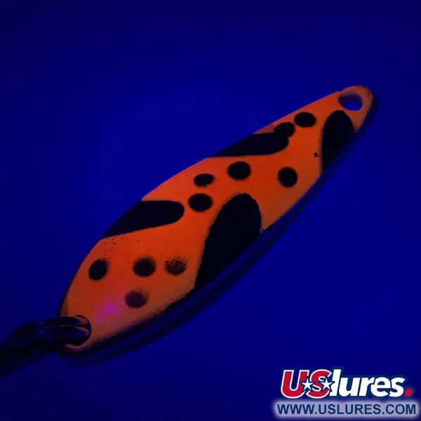 Acme Fiord Spoon, нікель/червоний, 7 г, блесна коливалка (колебалка) #6012