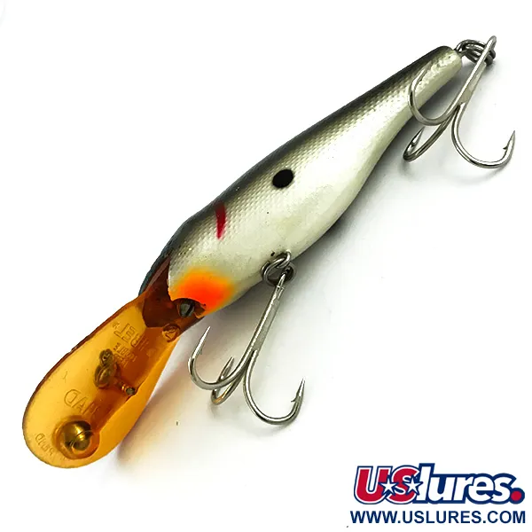 Rebel Double Deep Shad, сірий натурал, 11 г, воблер #6018