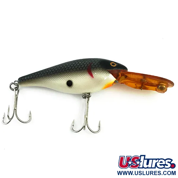 Rebel Double Deep Shad, сірий натурал, 11 г, воблер #6018