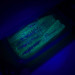  Johnson Crappie Buster Shad Tubes UV (світиться в ультрафіолеті), силікон, синій/зелений/гліттер, , до рибалки #6021