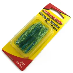 Johnson Crappie Buster Shad Tubes UV (світиться в ультрафіолеті), силікон