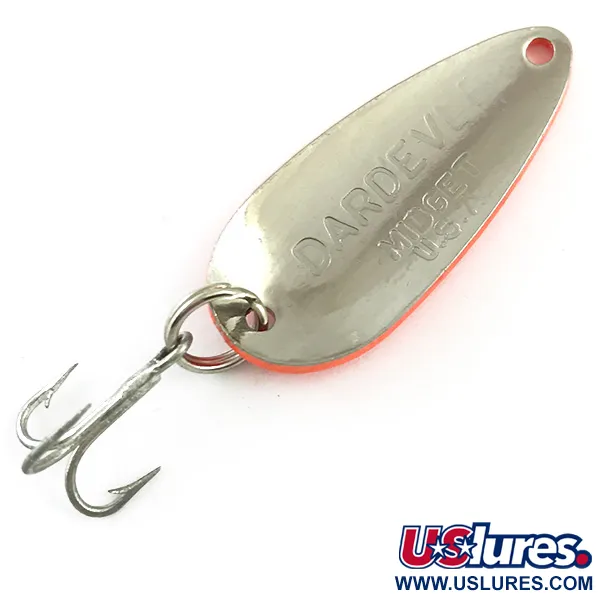 Eppinger Dardevle Midget, червоний/чорний/нікель, 6 г, блесна коливалка (колебалка) #6027