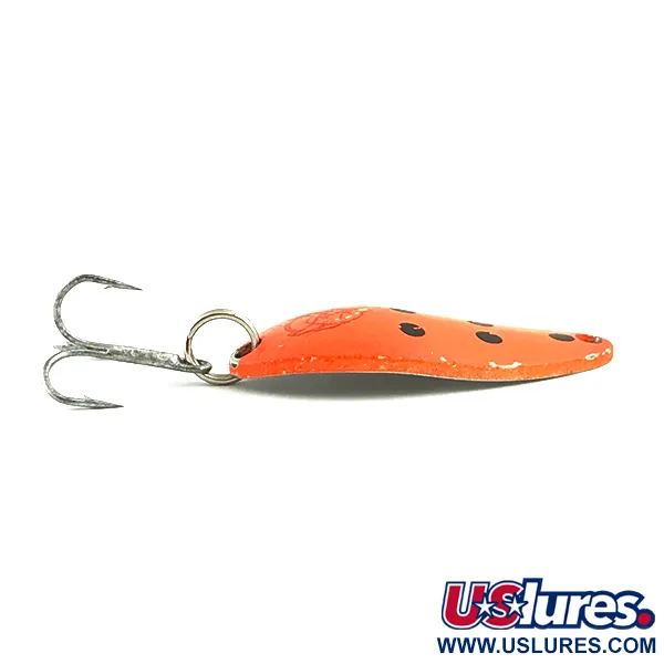 Eppinger Dardevle Devle-Dog 5200 UV (світиться в ультрафіолеті), червоний/чорний/нікель, 7 г, блесна коливалка (колебалка) #6029