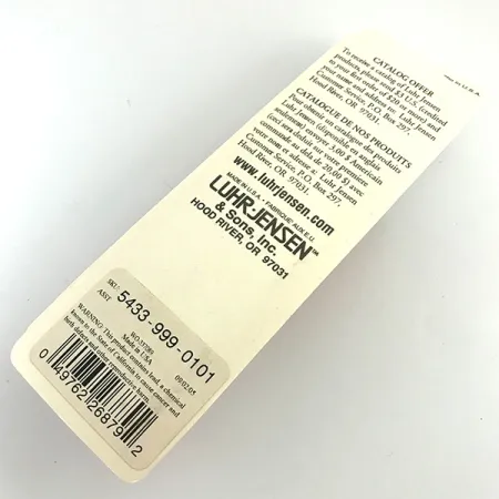 Luhr Jensen Hot Shot 40, карамельний червоний, 7 г, воблер #6042