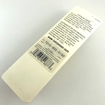 P.J.POP Luhr Jensen дерево, Pearl/червоний, 17 г, воблер #7158