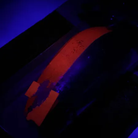 Krocodile Stubby Luhr Jensen, червоний/нікель, 18 г, блесна коливалка (колебалка) #6053