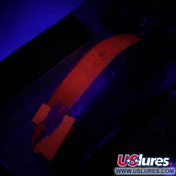 Krocodile Stubby Luhr Jensen, червоний/нікель, 18 г, блесна коливалка (колебалка) #6053