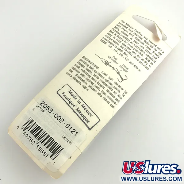  Luhr Jensen Fire Max Miracle 2 - з можливістю заміни гачка, бордовий/білий перламутр, 7 г, блешня оберталка (вертушка) #6080