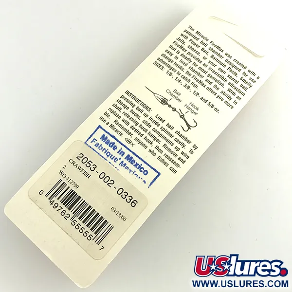  Luhr Jensen Fire Max Miracle 2 UV (світиться в ультрафіолеті), помаранчевий, 7 г, блешня оберталка (вертушка) #6084