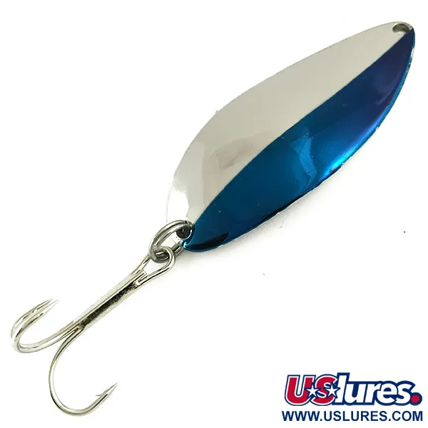 Seneca Little Cleo (Hula Girl), нікель/синій, 21 г, блесна коливалка (колебалка) #6109