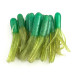 Creme Lure Co Creme Mini Tail, силікон UV (світиться в ультрафіолеті), зелений, , до рибалки #6112