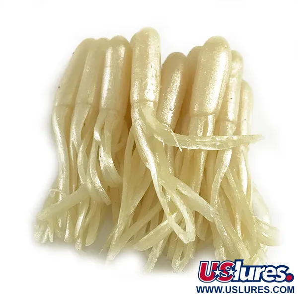 Creme Lure Co Creme Mini Tail, білий перламутр, , до рибалки #6113
