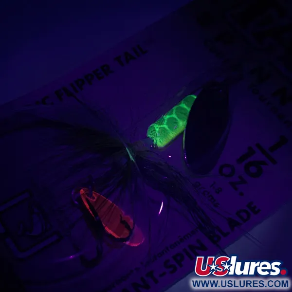  Luhr Jensen Hot Tail, нікель/сердечник Fire Tiger, 1,8 г, блешня оберталка (вертушка) #6129