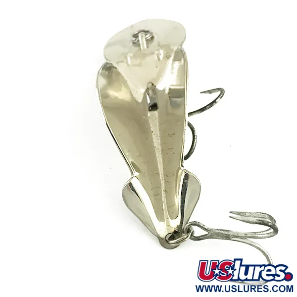 Buck Perry Spoonplug, нікель, 7 г, блесна коливалка (колебалка) #6132