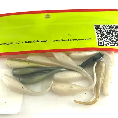 Other Виброхвост Bobby Garland Baby Shad, білий/сірий/зелений, до рибалки #6146