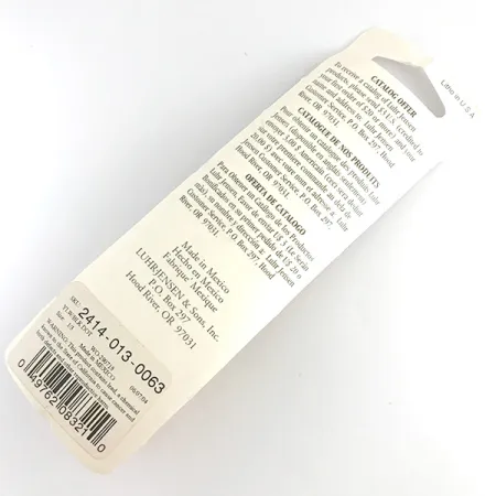 Luhr Jensen Shyster, жовтий/золото/голограма, 9 г, блешня оберталка (вертушка) #6152