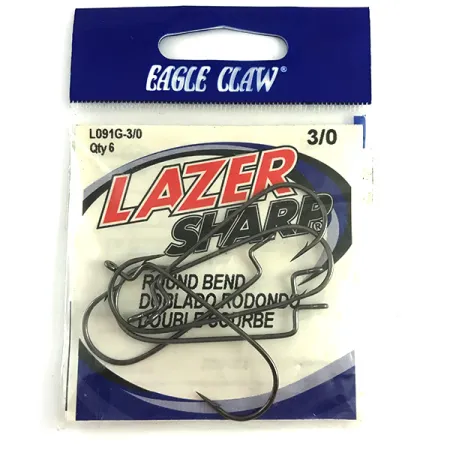 Офсетний гачок Eagle claw №3/0 джиговий