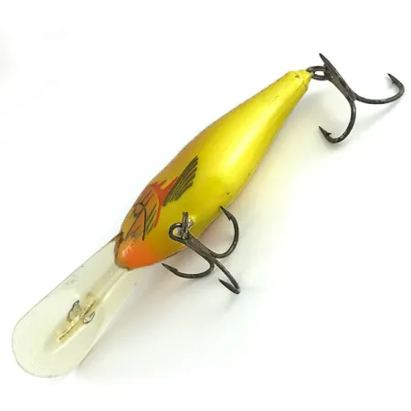 Rapala RISTO Rap, жовтий/коричневий, 16 г, воблер #6163