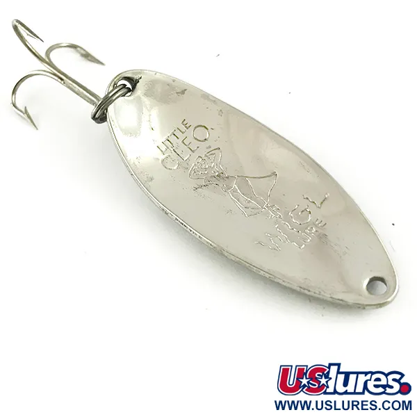 Seneca Little Cleo (Hula Girl), нікель/синій, 14 г, блесна коливалка (колебалка) #6167