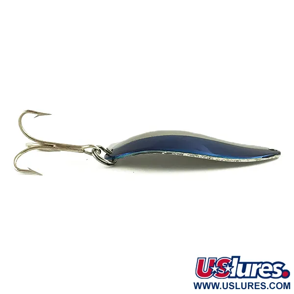 Seneca Little Cleo (Hula Girl), нікель/синій, 14 г, блесна коливалка (колебалка) #6167