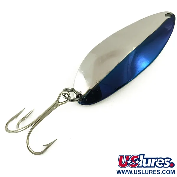 Seneca Little Cleo (Hula Girl), нікель/синій, 14 г, блесна коливалка (колебалка) #6167