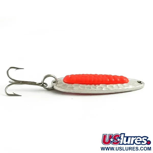  Blue Fox Pixee UV (світиться в ультрафіолеті)​, карбований нікель/рожевий, 7 г, блесна коливалка (колебалка) #6172