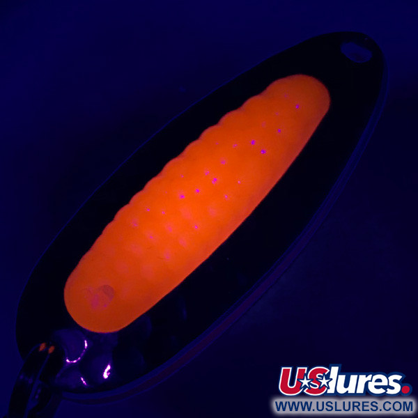 Blue Fox Pixee UV (світиться в ультрафіолеті)​, карбований нікель/рожевий, 7 г, блесна коливалка (колебалка) #6172