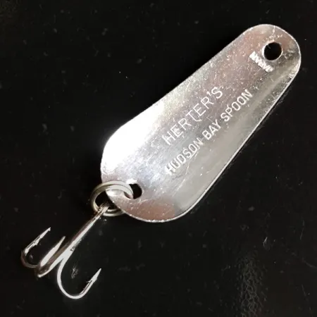 Herter's Hudson bay spoon, червоний/білий/нікель, 7 г, блесна коливалка (колебалка) #6191