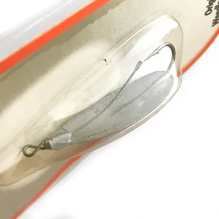 Незачіпляйка Johnson Silver Minnow, зелений/помаранчевий/нікель, 5 г, блесна коливалка (колебалка) #6193