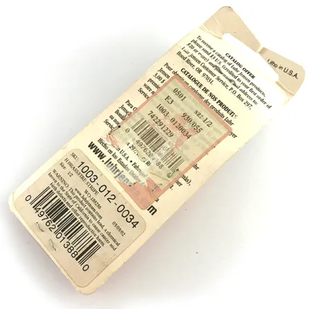 Luhr Jensen Krocodile DIE #4, нікель, 14 г, блесна коливалка (колебалка) #6194