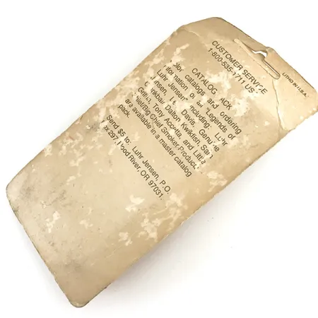 Luhr Jensen Krocodile Stubby, білий/райдужний синій, 24 г, блесна коливалка (колебалка) #6197