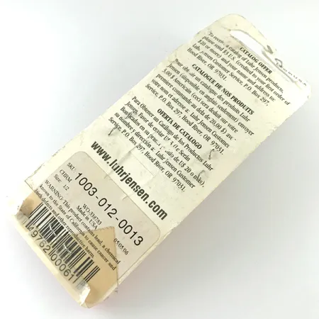 Luhr Jensen Krocodile DIE #4, нікель, 14 г, блесна коливалка (колебалка) #6230