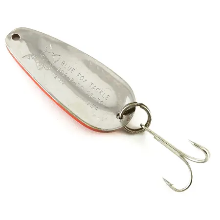 Blue Fox TOR-P-DO, червоний/чорний/нікель, 14 г, блесна коливалка (колебалка) #6234