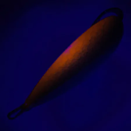 Незачіпляйка Johnson Silver Minnow, зелений/нікель/помаранчевий UV - світиться в ультрафіолеті, 21 г, блесна коливалка (колебалка) #6259