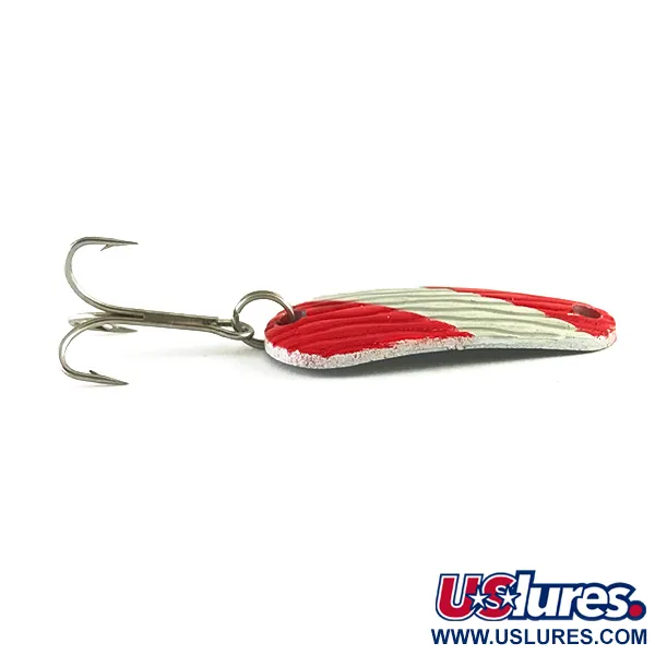 Herter's Hudson bay spoon, червоний/білий/нікель, 7 г, блесна коливалка (колебалка) #6261