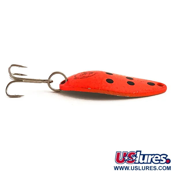 Eppinger Dardevle Devle-Dog 5200 UV (світиться в ультрафіолеті), червоний/чорний/нікель, 7 г, блесна коливалка (колебалка) #6272