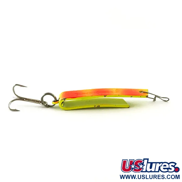 South Bend Super-Duper 503 UV (світиться в ультрафіолеті), жовтий/червоний, 4,3 г, блесна коливалка (колебалка) #6282