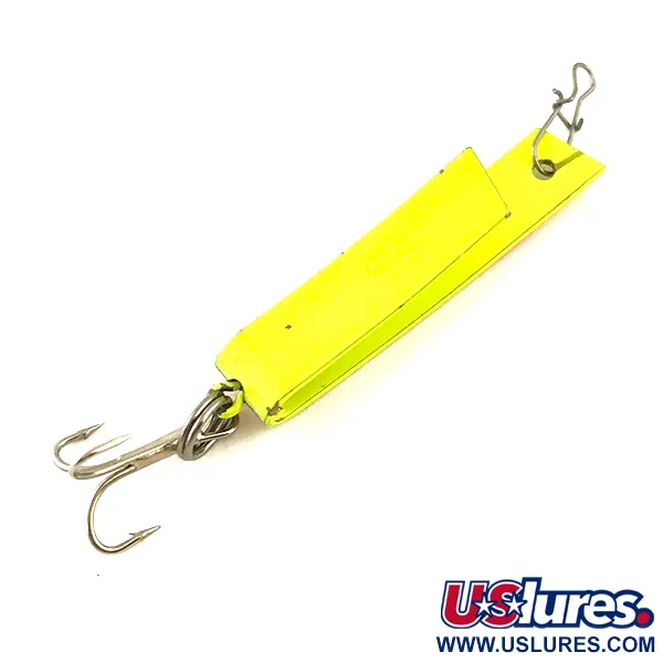 South Bend Super-Duper 503 UV (світиться в ультрафіолеті), жовтий/червоний, 4,3 г, блесна коливалка (колебалка) #6282